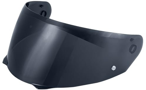 Motorradhelm Visier für HJ33/i90/i91,Helmvisier Motorrad Windschutz Helm Objektiv Visier Vollgesichts,Helmvisiere Zubehör Ersatz(Schwarz)