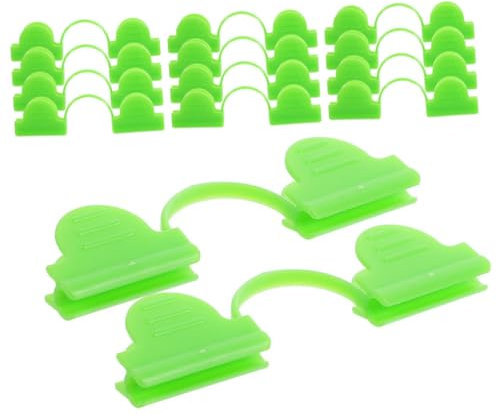 UPKOCH 50 Pièces pince à film thermique pour chaude accessoires de -joints pinces de fixation pour clip de clips Plastique