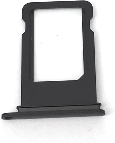 SIM Card Tray Holder Replacement for iPhone 7, 4.7-inch, Black