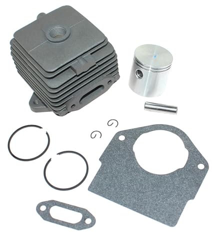 VDFNGFD Kit Cilindro pistone Compatibile con McCulloch MB320BV MT700 MT705 MT725 MT765 MT767J MT780 753-04111 791-181622 753-04323 753-04902 753-0441