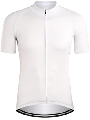 NuCamper Herren Radtrikot Fahrradtrikot Kurzarm, Fahrrad Trikots T-Shirt mit 3 Taschen, Atmungsaktive und Schnelltrocknendes Fahrradbekleidung Herren, Fahrradtrikots MTB für Radsport Outdoor Sport