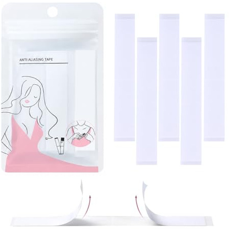 MUNZE 108 Boob Tape Trasparente, Nastro Biadesivo Per Corpo 8.5X1.2Cm Push-Up Per Abiti, Nastro Seno Invisibile