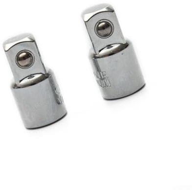 UrbanHui Adaptateur de douille pour travaux mécaniques nécessitant un réglage de la taille du disque entre 1, 4, 3, 8 et 1 2 pouces femelle vers ports mâles (1/4-3/8)
