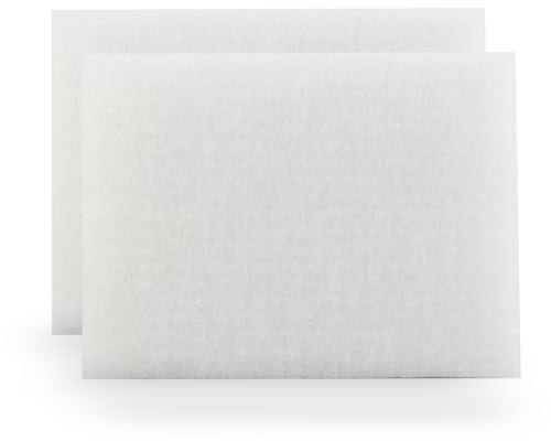 MisterVac 1x 2 Universal Filter kompatibel mit amazon Basics Bodenstaubsauger Beutel 1,5 L