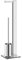 ZACK 40455 Atore Toilettenbutler, silberfarben