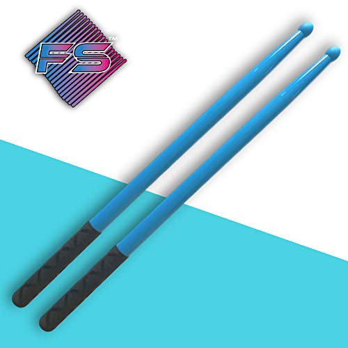 FITSTIX mit POWER GRIPS Drumsticks für Fitness- und Aerobic-Workout-Kurse, Schlagzeugstöcke, starkes und leichtes Design sind eine lustige Ergänzung für jede Trainingsroutine oder Klasse.