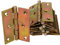 KOTARBAU® Möbelscharniere 80 x 60 mm 100 St. Gerollte Scharniere Alle Größen Tischband Türband Möbelband Verzinkt Türscharniere Scharnier Kistenband Schrankscharniere