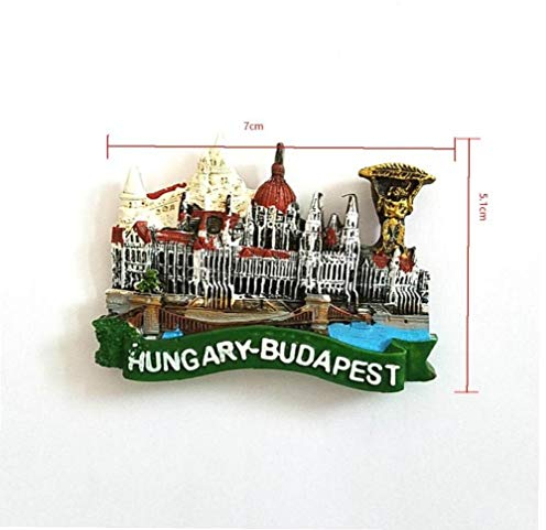Harz Ungarn Budapest Parlament Landmark Building Magnets Kühlschrank Craft Tourist Souvenir