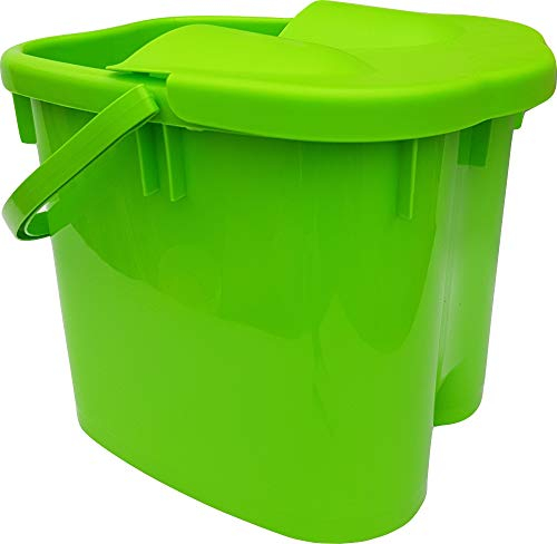 Fußmassagegerät Fußbad Fußbadewanne Fuß Wanne SPA Plastik Fußbecken Fußmassage mit 6 x Massagerollen 30 Liter Blau Grün Violett (Grün)