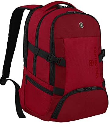 Victorinox Vx Sport EVO Deluxe Backpack, Mehrzweck-Rucksack, Damen/Herren, 25 x 35 x 48 cm, 28 l, Ergonomisch, Atmunkgsaktiv, Rot