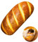 Suneast Cojín de Pan de Simulación 3D, Suave Baguette Almohada, Cojín Lumbar para la Espalda, de Felpa, para Decoración de Sofá del Hogar, Regalo - 40 cm