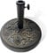 KEPLIN 12kg Cast Iron Effect Parasol Base with Floral Pattern – Heavy Duty Metal Garden Patio Furniture Stand for Umbrella, Canopy, Gazebo, Awning etc. – Diameter 45mm (12, Bronze)