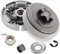 ZAMDOE Tamburo frizione pignone 3/8 per Stihl MS170 017 018 021 023 MS180 MS210 MS230 MS250 motosega, con rondella per cuscinetti ad aghi E-Clip ingranaggio a vite senza fine
