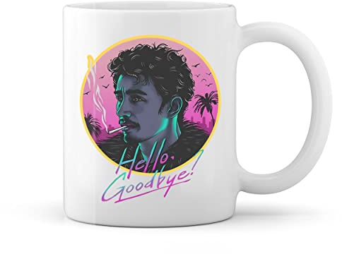 Original The Umbrella Academy Hello Goodbye Klaus Hargreeves White Coffee Mug