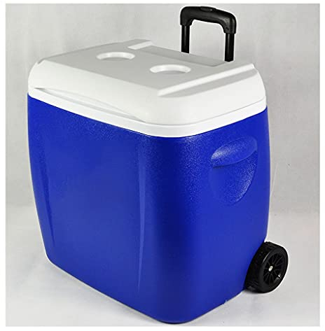 TOMYEUS Eiseimer Cocktail Bar Dose Eimer EIS Eimer Kühler Mit Wasserrad EIS Eimer Blau 38l Draußen EIS Scoop EIS Eimer EIS Eimer Bar Zubehör Eiskübel Sektkühler (Size : Small)