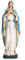 BC Statue Unbeflecktes Herz der Maria, gesegnete Jungfrau Maria, Mutter für Altar, handbemalt, religiöse Geschenke für Mutter, 25,4 cm hoch, handgefertigt von Buildclassic
