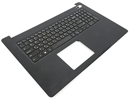 Dell Inspiron 5770/5775 Black Palmrest & HEBREW Keyboard - 04DNW1 / 04YJTR + 0TX7F9 (Renewed)