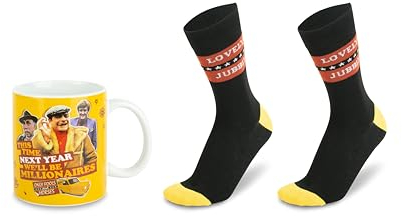 Only Fools and Horses This Time Next Year Millionaires Mug and Socks Gift Set Fathers Day