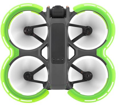 BRDRC Avatar 2 Propellerschutz für DJI Avata 2, Bumper Guard Schutzhülle Protective Bumper Anti-Collision Shockproof Prop Protector für DJI Avata 2 Fly More Combo Drohne Zubehör - grüner