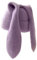 Whakano Mütze Damen mit Hasenohren,Warme Strickmütze,Elastisches und Weichem Beanie Mütze Winterhüte,Lustige Mütze,Beanie für Damen & Herren,Einheitsgröße,Mütze für Herbst und Winter,Lila