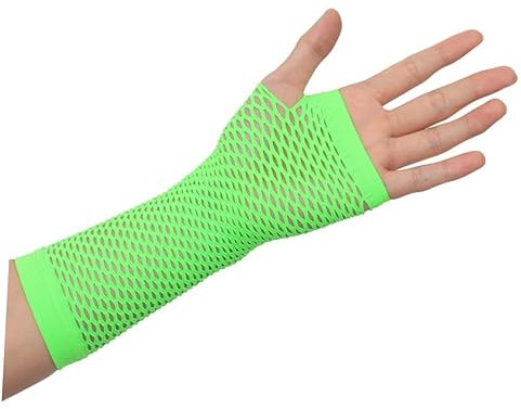 Neonperlenkette 4 Stück Grün mit 4 Armbändern für 80 Stück-jahre Partys