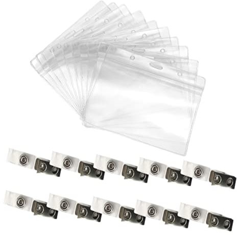 LAPYAPPE 20stücke Wasserdichte Impfpasshüllen Transparentes Id-sleeve Mit Doppelöffnungen Für Ausweise Kreditkarten Und Mehr Für Täglichen Gebrauch Und Praktische Aufbewahrung