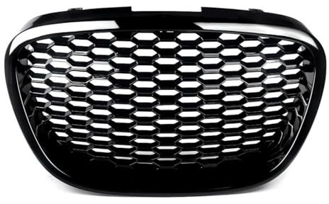 DZSJFGAIS Rejilla Central del Parachoques Delantero para Seat para Leon Mk2 1p1 (2006-2009) Parrilla del Coche