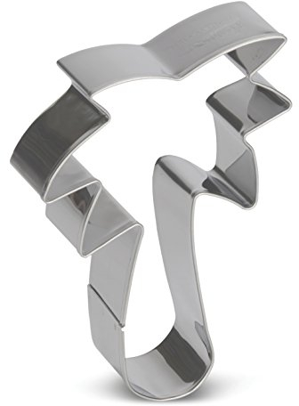 Patisse Ausstechform Palme Edelsstahl 8 cm, Edelstahl, Silber, 8 x 8 x 8 cm