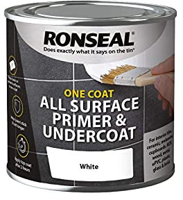 Ronseal One Coat All Surface White Primer & Undercoat 2.5L