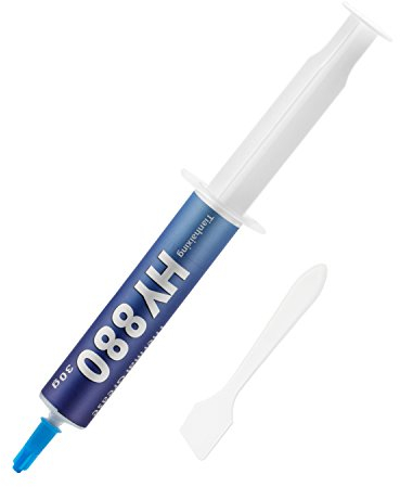 Tianhaixing Thermal Grease (30 Grams) HY880> 5.15 W/m.k, Excellent Thermal Compound Paste with Carbon Based High Conductivity, Thermal Paste for all CPU Coolers/Printer/Heatsink/Other Devices