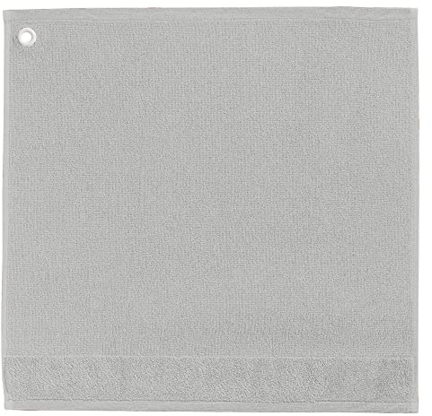 Handtuch mit Öse Curl 50 X 50 perlweiß 50 x 50 cm Winkler