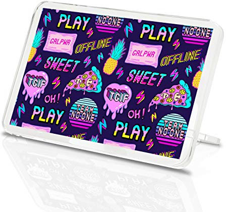 Girls 80's Retro Classic Fridge Magnet - Pineapple Pizza 14732