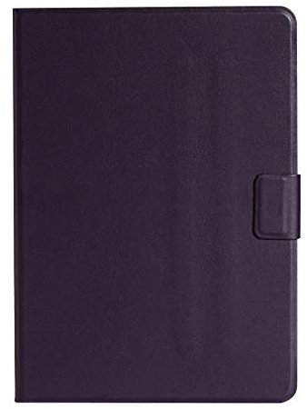 LMFULM® Étui pour Huawei MediaPad T5 (10,1 Pouces) PU Cuir Poche Cas Flip Coque Protection avec Stand Housse Cover Violet