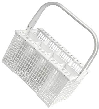 sparefixd Cestello portaposate per lavastoviglie Electrolux, colore bianco