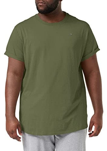 G-STAR Lash Jersey T-shirt, Camiseta, Hombre, Verde (Combat D16396-b353-723), M