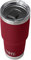 Yeti Rambler, Stainless Steel, Vacuum Insulated Tumbler w/Magslider Lid, Harvest Red, 30oz (887 ml)