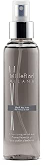 Millefiori Milano Raumspray mit der Duftnote Black Tea Rose 150ml, 7SRBT