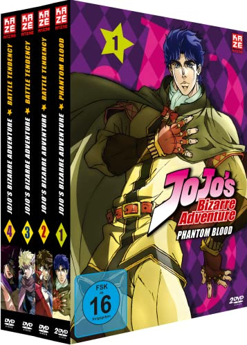Jojo's Bizarre Adventure - Staffel 1- Gesamtausgabe - Bundle - Vo.1-4 - [DVD]