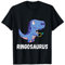 Ringträger Ring Dino Hochzeit Party Niedlich Dinosaurier Sicherheit T-Shirt