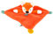 Baby Nat' - Doudou Balthazar Le Renard Orange - Doudou Plat Bébé Naissance et Premiers Mois - Peluche Bébé Douce et Facile à Attraper - Compagnon Jour et Nuit - Idée Cadeau Naissance - BN6020
