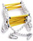 Ggnaxivs 6.5ft Flexible Ladder Rope Ladder Insulated Ladder Rescue Ladder Rock Climbing Anti-Skid Engineering Rope Ladder