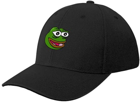 Mode Hut Hip Hop Baseball Cap Pepe Der Frosch Happy Face Meme modische Golf Cap Sportkappe Herrenhüte Frauen Outdoor Geburtstagsgeschenk