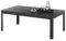 Stella Trading Lenni Couchtisch, Schwarz - Moderner Wohnzimmertisch mit Keramikplatte und Metallgestell - 120 x 45 x 70 cm (B/H/T)