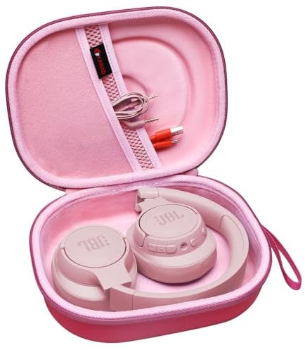 XANAD Hard Case for JBL Tune 510BT / 660NC / 710BT / 760NC / 720BT / 520BT / 710BT / 670NC and JBL Live 660NC / 770nc / 670NC / 460NC Wireless on-ear Headphones (Rosa)