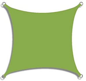 Tenda parasole rettangolare impermeabile per patio, pergola, verde, 2 x 4 m, blocco UV 95%, baldacchino per giardino, piscina, prato