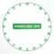Precise180 - Onepiece Zahlenring - Emerald Green - Premium Dartzahlenring aus 2mm dicken Stahl - 11 Farben - Dartscheiben Nummernring - Dartzubehör