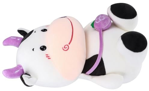 TOYANDONA 1 Stück Jahr des Ochsen Plüschspielzeug Auto Tiere Autos Kinderspielzeug Kissen Plüschtiere Das Tier Ochsenjahr Maskottchen Kindergeschenk Gefüllte Kuh Kuh Puppe Stretchstoffe