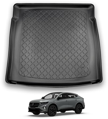 NOMAD Boot Liner Mat for Renault Rafale E-Tech 2024+ | Premium Anti-Slip TPE Car Boot Protector Tray, Waterproof Raised Edge Trunk Mat, Easy Clean Cargo Floor Liner