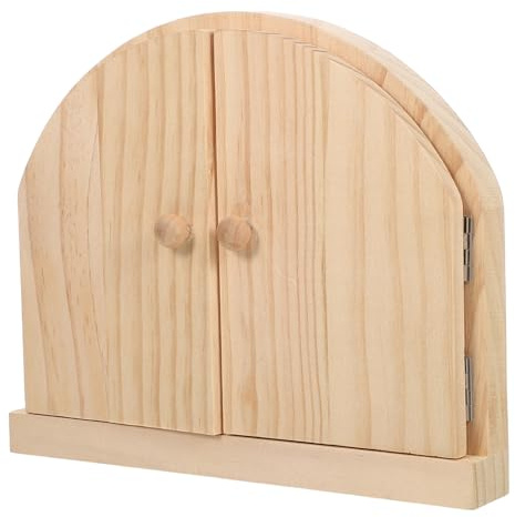 BESPORTBLE Garten Steckdosenabdeckungen Dekoration Holz Feen Steckdosenabdeckung Steckdosenschutz Lichtschalter Abdeckung Außen Kippschalter Abdeckung