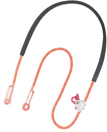 Mllepjdh Cordones de Seguridad Regulables Multiusos Cuerda de Escalada Regulable de Tipo Pesado para Uso en Exteriores con Bloqueo Seguro Cuerda de protección contra caídas